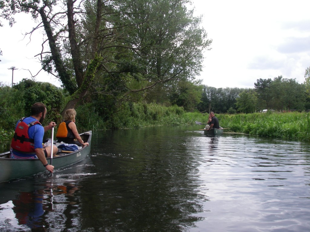 Paddling to Coltishall