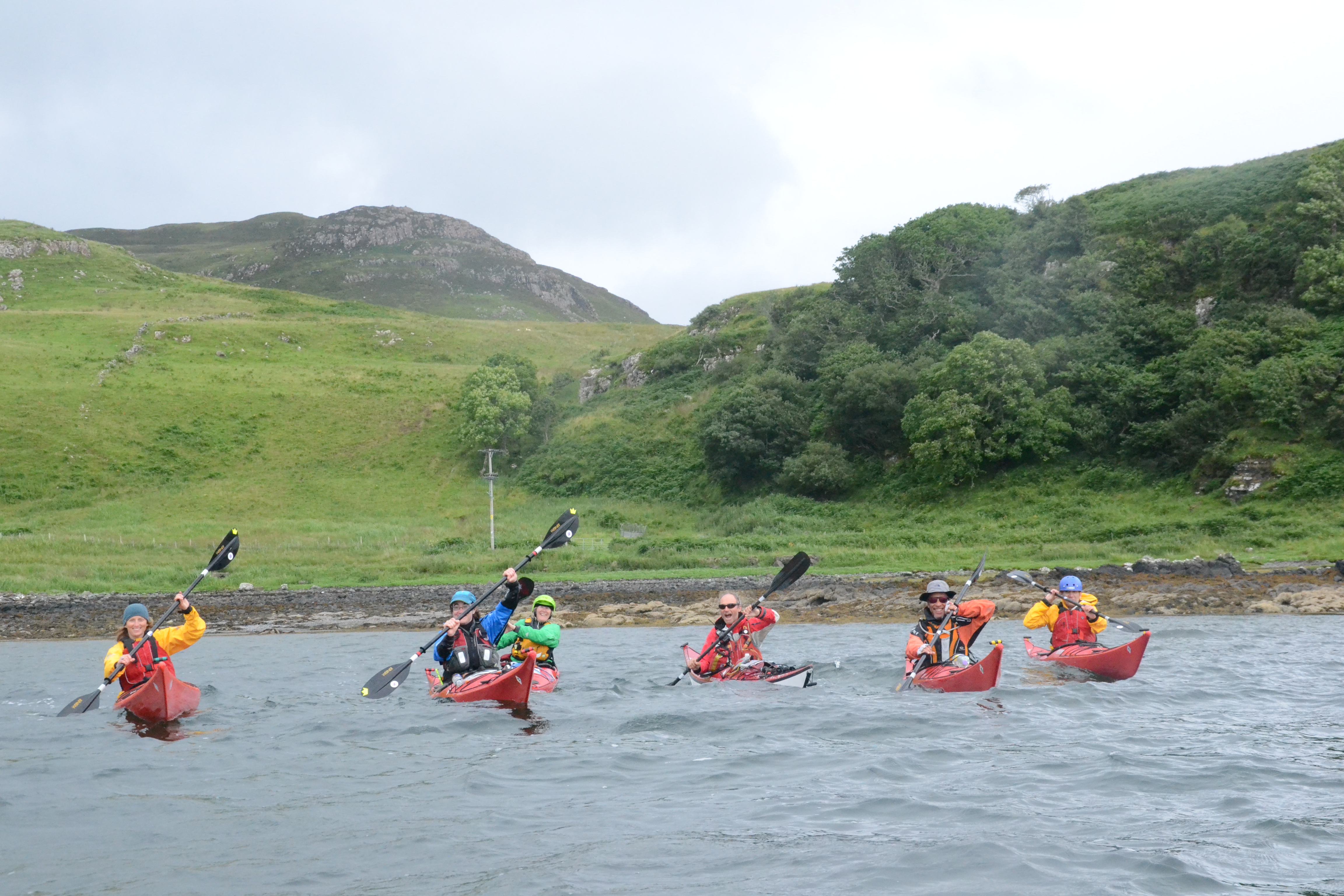 Heading back to Laggan Bay